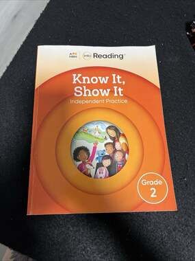 Know It, Show It Paperback HMH